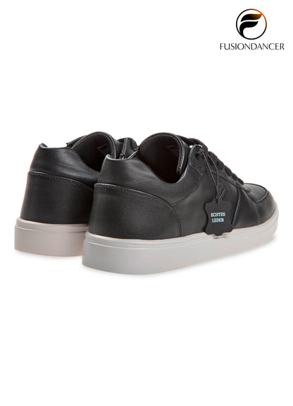 Tanzsneaker BEAT SpinPoint Unisex Schwarz Nappalede