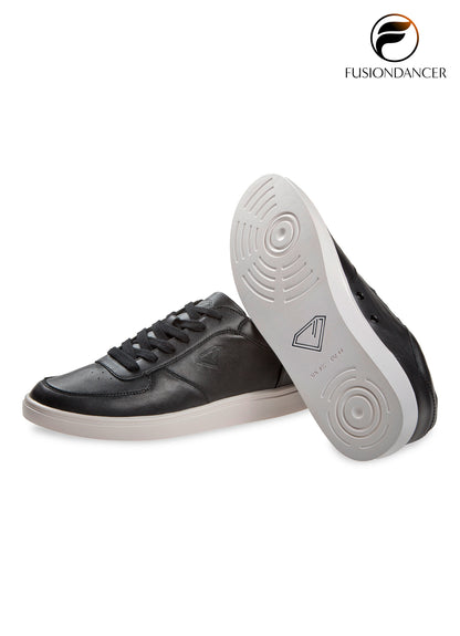 Tanzsneaker BEAT SpinPoint Unisex Schwarz Nappalede